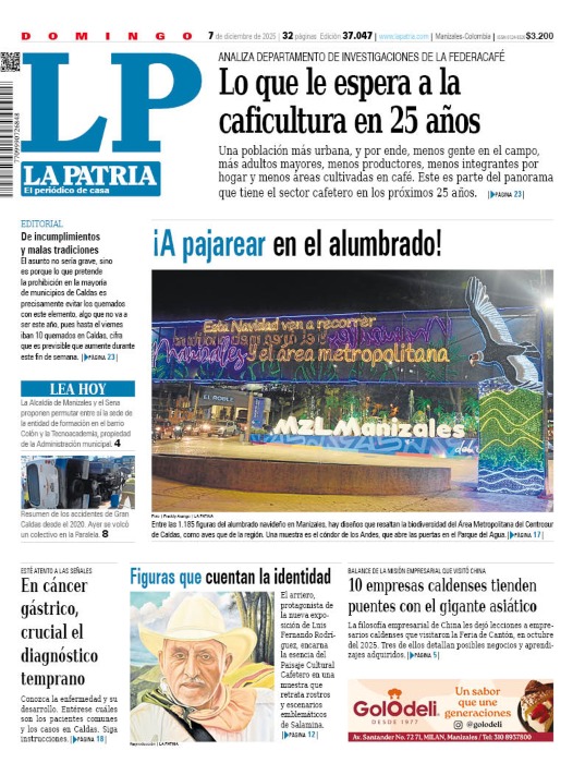 Portada 7 de diciembre del 2025