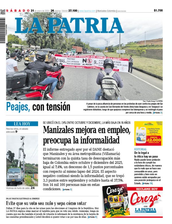 Portada 31 de enero del 2026