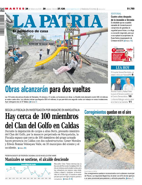Portada 24 de febrero del 2026