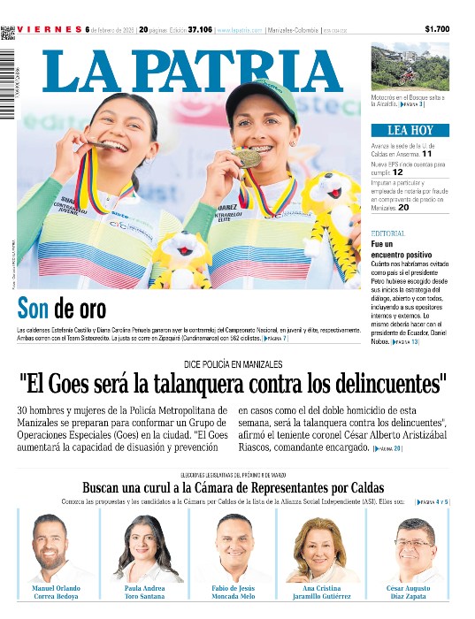 Portada 6 de febrero del 2026