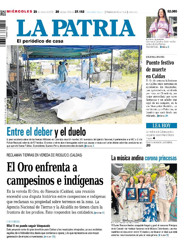 Portada 25 de marzo del 2026