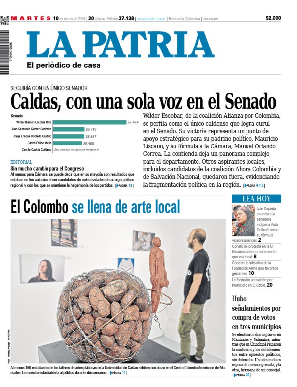 Portada 10 de marzo del 2026