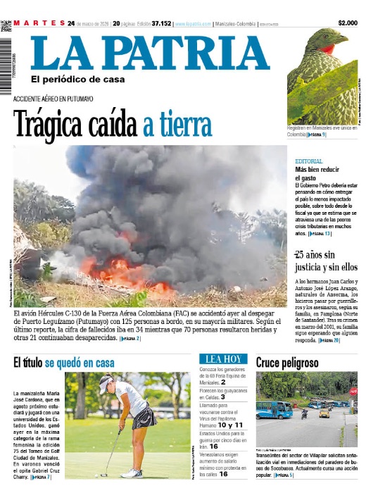 Portada 24 de marzo del 2026