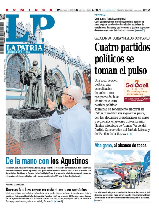 Portada 29 de marzo del 2026