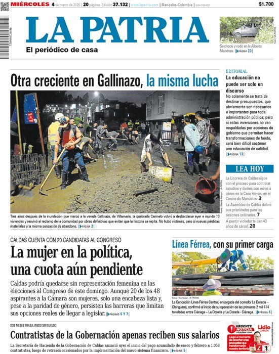 Portada 4 de marzo del 2026