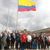 Momento en el que el Gobierno Petro anunció aumento salarial.