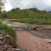 La quebrada Grande, en Supía, registra una creciente súbita y amenaza inundaciones.