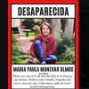 Con este cartel, sus seres queridos y conocidos adelantaban una fuerte campaña de búsqueda en Bogotá.