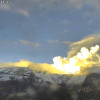 El volcán Nevado del Ruiz este jueves. 