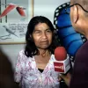 Fátima Valencia, abuela de los cuatro niños perdidos desde hace 20 días después de un accidente aéreo en el sur de Colombia.