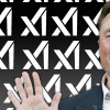 Este es el logo de la nueva aplicación xAI, propiedad del magnate Elon Musk.