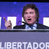 Javier Milei, aspirante presidencial de La Libertad Avanza y el más votado de todo el arco político argentino con vistas a las generales del 22 de octubre.