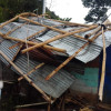 Esta vivienda, en la vereda Campo Alegre de Manzanares, perdió su techo tras el vendaval ocurrido sobre la 1:00 a.m. de este domingo en el oriente de Caldas.