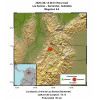 Boletín del Servicio Geológico Colombiano sobre sismo este 14 de septiembre en Los Santos (Santander).