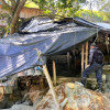  El sitio donde capturaron a 12 personas por minería ilegal en Riosucio.