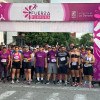 Mujeres y hombres llenaron las calles del puerto caldense con la carrera "Fuerza Púrpura".