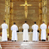 Ordenación de los siete diáconos en la Catedral Basílica de Manizales.