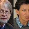 Antanas Mockus y Claudia López, dos figuras reconocidas de la Alianza Verde que renunciaron al Partido.