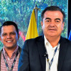 A la izquierda, el exsubdirector de la UNGRD, Esneyder Pinilla. A la derecha, Olmedo López, exdirector del ente.