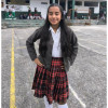 Luciana Castañeda Grajales, estudiante de la Institución Educativa Nuestra Señora del Rosario de Neira.