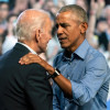 Joe Biden (izq.) fue vicepresidente de Estados Unidos cuando Barack Obama fue mandatario.