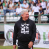 El técnico del Once Caldas, Hernán Darío Herrera, este sábado en el estadio Palogrande. 