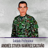  Foto | Ejército | LA PATRIA el caldense Andrés Stiven Ramírez Castaño.
