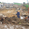 Un mes después de la tragedia seguían los trabajos de limpieza en la zona de la tragedia