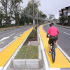 Pedalean mejoras en avenida de Manizales: se recuperó la carpeta asfáltica, se construyó una ciclobanda y se intervinieron puntos críticos. La zona es el reflejo de los planes para la avenida Santander en el 2025. Fotos y opiniones de usuarios de la vía.