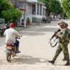 Soldados del Ejercito de Colombia hacen presencia en Tibú, en una fotografía de archivo.