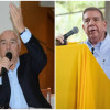 Andrés Pastrana (izq.), expresidente de Colombia, y Edmundo González, líder opositor venezolano.