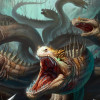 En la mitología griega, la Hidra de Lerna era una enorme​ y despiadada​ serpiente de agua  de múltiples cabezas,​ provista de colmillos​ y un aliento venenoso letal.