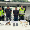 Las autoridades de Caldas reportaron capturas e incautación de elementos como estupefacientes y armas de fuego.