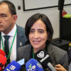 Susana Muhamad, exministra de Medio Ambiente y Desarrollo Sostenible, durante su visita a Manizales. 