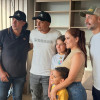 Juan Carlos Henao, Diego Arango y Elkin Soto compartieron con hinchas del Once Caldas en una tarde de fotos y autógrafos.