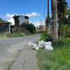 Las basuras en la avenida El Libertador. 