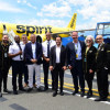  Ceremonia de entrega de llaves a Spirit Airlines en el aeropuerto El Edén.