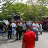 Arroceros en el Huila se unieron al paro nacional.