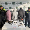 Los cuatro capturados integrarían una banda que establecía su dominio en cuatro barrios de Chinchiná.