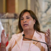 La presidenta de Perú, Dina Boluarte. 