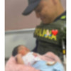 Bebé de apenas 48 horas de nacida,