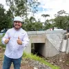 El gobernador de Risaralda, Juan Diego Patiño, entregó las obras que aseguran la movilidad de Quinchía tras emergencias por lluvias.