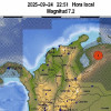 Temblor en Venezuela