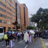Fotos I Cortesía para LA PATRIA  Este jueves 4 de septiembre, docentes de Caldas, Quindío y Risaralda se tomaron la Fiduprevisora en Bogotá.