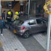 El accidente en un centro comercial.