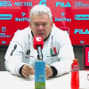 El técnico del Once Caldas, Hernán Darío Herrera, habló en rueda de prensa después de la victoria ante Santa Fe. Pidió respeto por Dayro Moreno y valoró el trabajo del equipo.