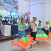 Estudiantes del CINOC inauguraron el congreso con bailes típicos de Colombia y Guatemala.