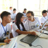 El director de Computadores para Educar, Óscar Sánchez, estuvo en Manizales durante el Día de La Inteligencia Artificial. Habló con estudiantes, de diversas regiones del país, sobre proyectos con los cuales aprovechan la tecnología en sus colegios. 