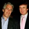 Jeffrey Epstein y Donald Trump en 1997.