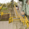 Así culminaron los trabajos en las escaleras de la calle 47.